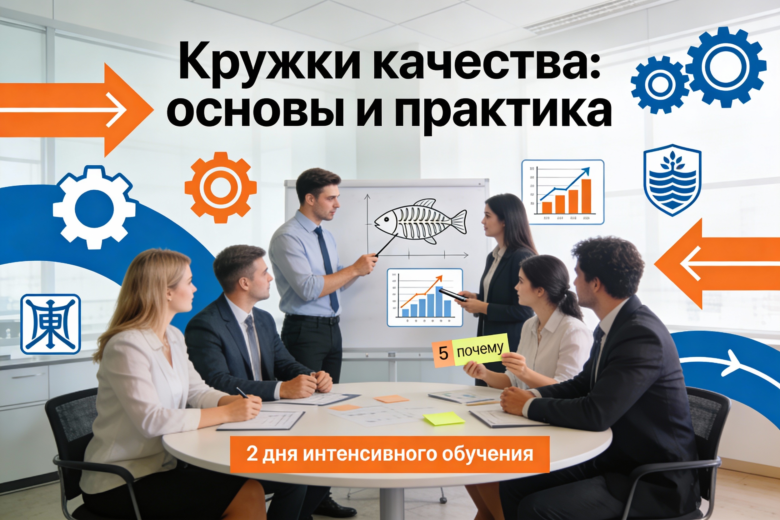 Основы и формирование кружков качества. Практика работы кружков качества