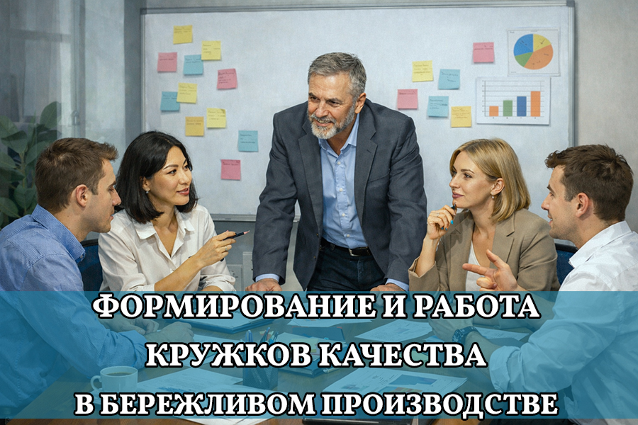Формирование и работа кружков качества в бережливом производстве