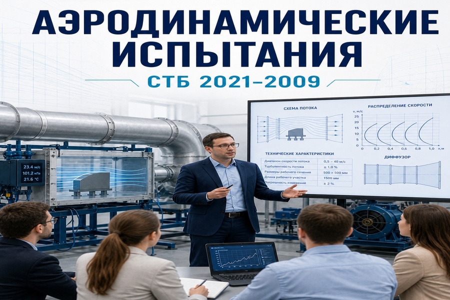 Аэродинамические испытания. СТБ 2021-2009