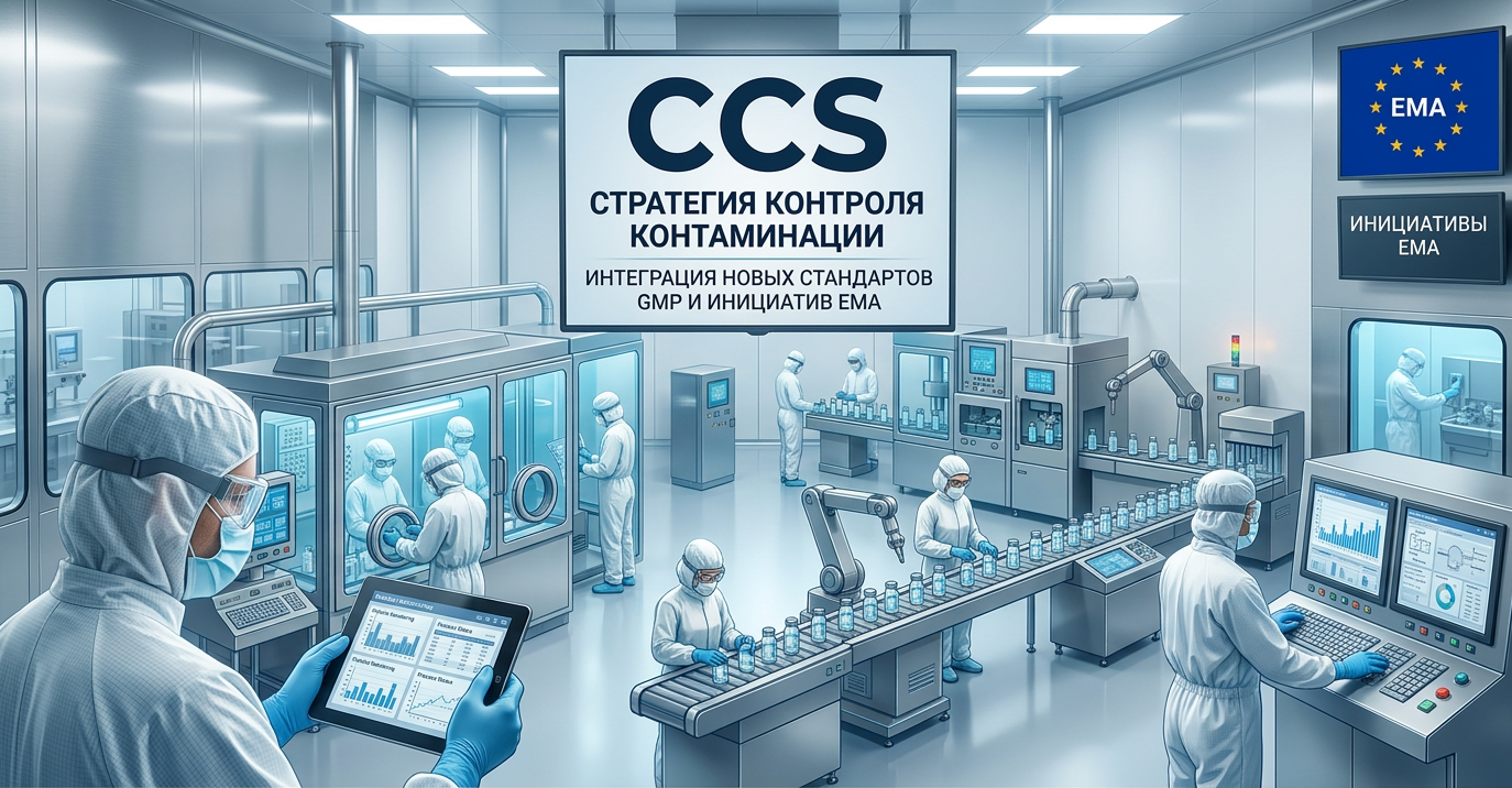 Стратегия контроля контаминации (CCS): интеграция новых стандартов GMP и инициатив EMA