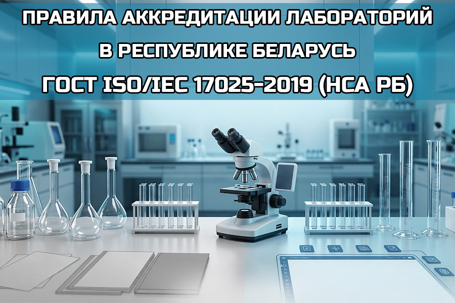 Правила аккредитации лабораторий в Республике Беларусь. Требования ГОСТ ISO/IEC 17025-2019 в контексте Национальной системы аккредитации (НСА РБ). Нормативная база 2025–2026 гг.